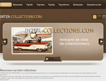 Tablet Screenshot of inter-collections.com